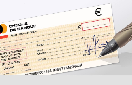 (Ce format de chèque de banque va tranquilliser ses utilisateurs lors de leurs transactions avec des particuliers. Visuel Adobe Stock)