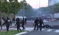 Toulouse: la police disperse des manifestants qui font usage de gaz lacrymogène
