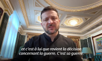"C'est avec Poutine que les négociations doivent avoir lieu" dit Zelensky