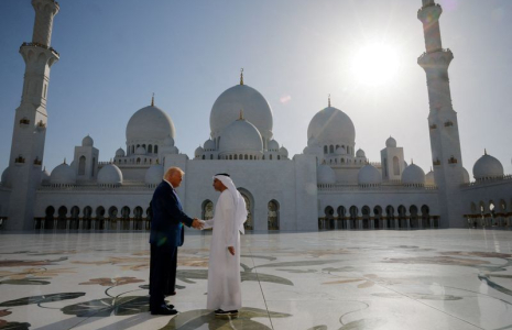Le président américain Trump en visite aux Émirats arabes unis